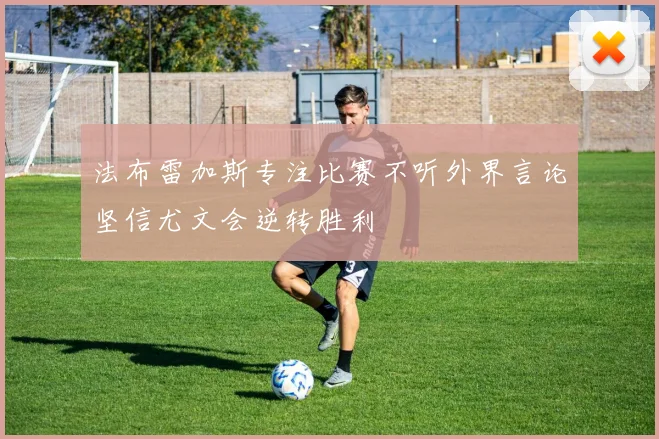 法布雷加斯专注比赛不听外界言论坚信尤文会逆转胜利