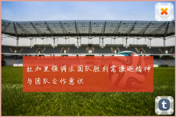 杜加里强调法国队胜利需谦逊精神与团队合作意识